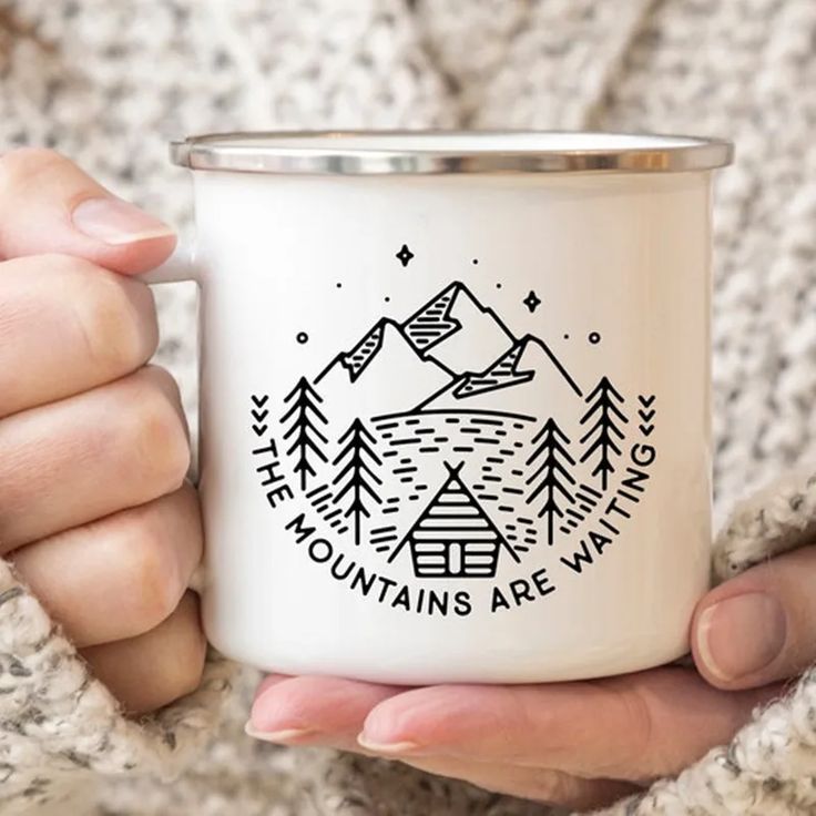 Enamel Camping Mug