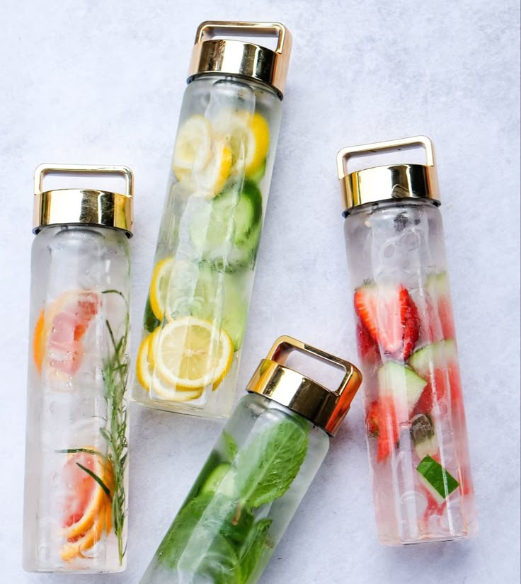 Glass Water Bottle