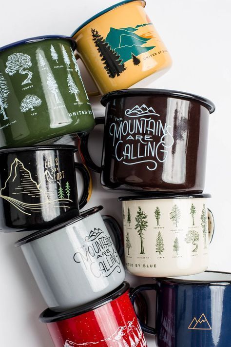Enamel Camping Mug